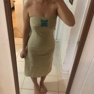 Manuhealii Strapless Dress